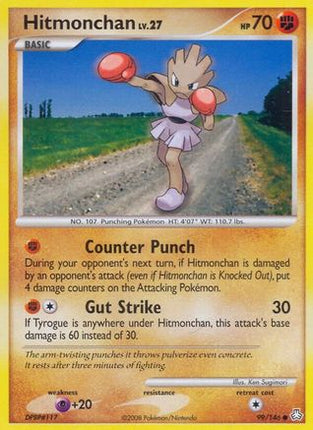 Hitmonchan/146  - Reverse Holofoil Legends Awakened - Common