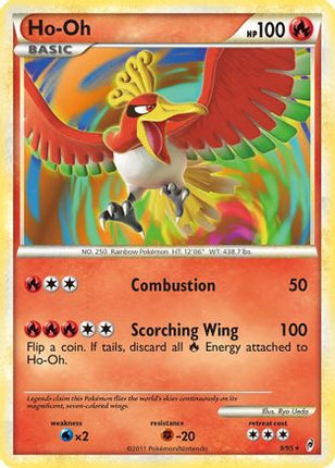 Ho-Oh 009  - Reverse Holofoil Call of Legends - Holo Rare