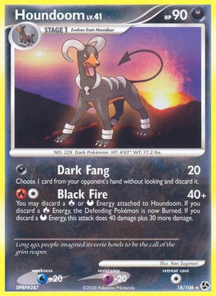 Houndoom/106  Great Encounters - Rare