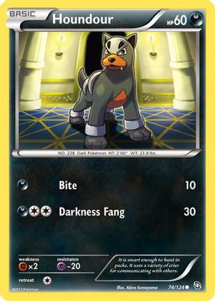 Houndour/124  Dragons Exalted - Common