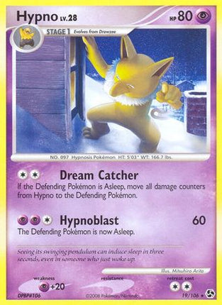 Hypno/106  Great Encounters - Rare