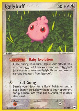 Igglybuff/101  - Reverse Holofoil Hidden Legends - Uncommon