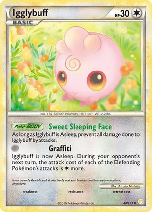 Igglybuff 044  - Reverse Holofoil HeartGold SoulSilver - Uncommon