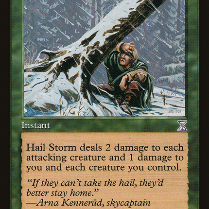 Hail Storm (TSB-079) - Time Spiral Timeshifted Foil