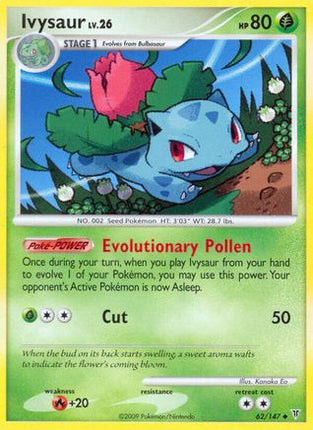 Ivysaur 062/147  - Reverse Holofoil Supreme Victors - Uncommon