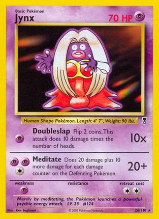 Jynx 026  Legendary Collection - Rare