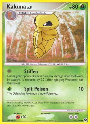 Kakuna/106  - Reverse Holofoil Great Encounters - Common