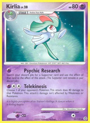 Kirlia 053/132  Secret Wonders - Uncommon