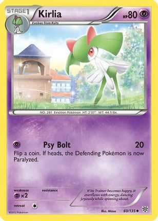 Kirlia 060  Plasma Storm - Uncommon