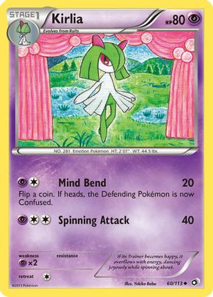 Kirlia/113  - Reverse Holofoil Legendary Treasures - Uncommon