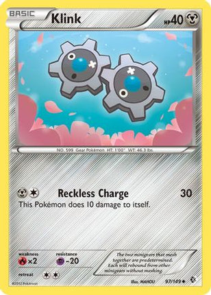 Klink/149  - Reverse Holofoil Boundaries Crossed - Uncommon