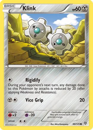 Klink/135  - Reverse Holofoil Plasma Storm - Common