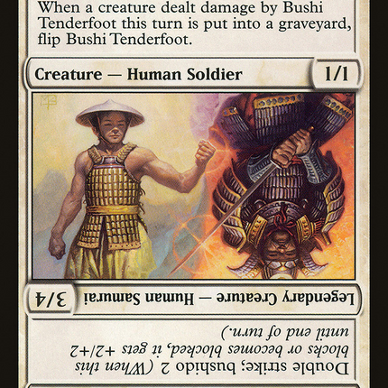 Bushi Tenderfoot // Kenzo the Hardhearted (CHK-002) - Champions of Kamigawa