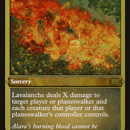 Lavalanche (Foil Etched) (2X2-516) - Double Masters 2022 Foil