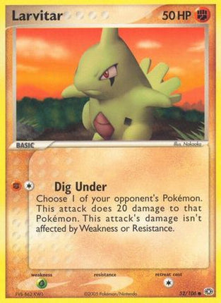 Larvitar/106  Emerald - Common