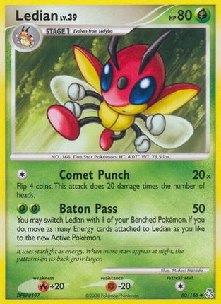 Ledian/146  - Reverse Holofoil Legends Awakened - Uncommon