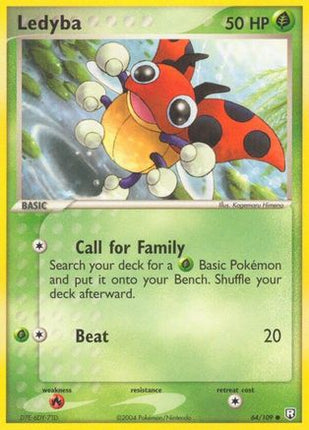 Ledyba 064/109  Team Rocket Returns - Common