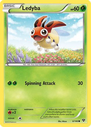 Ledyba/146  - Reverse Holofoil XY Base Set - Common