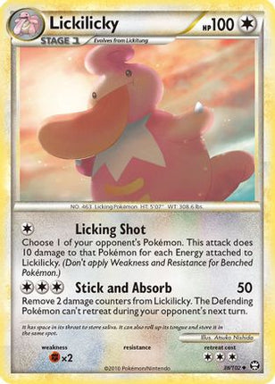 Lickilicky/102  Triumphant - Uncommon