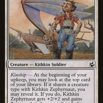 Kithkin Zephyrnaut (MOR-016) - Morningtide Foil