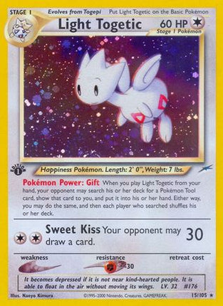 Light Togetic 015  - 1st Edition Holofoil Neo Destiny - Holo Rare