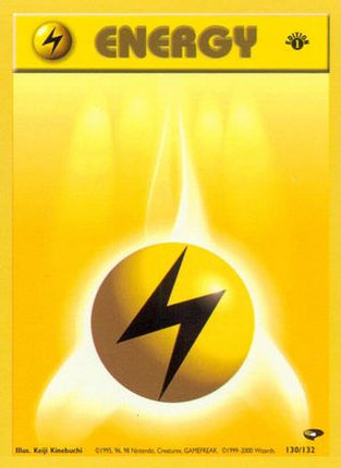 Lightning Energy 130/132  - Unlimited Gym Challenge - Common