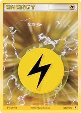 Lightning Energy 108/110  - Holofoil Holon Phantoms - Holo Rare