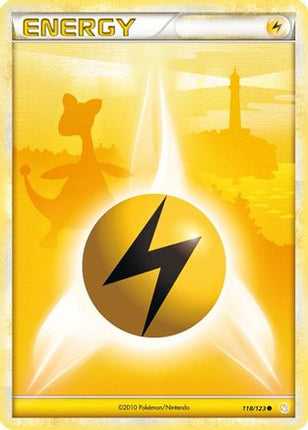 Lightning Energy 118/123  HeartGold SoulSilver - Common