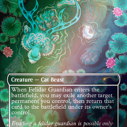 Felidar Guardian (SLD-1487) - Secret Lair Drop (Borderless) Foil