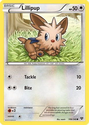 Lillipup/146  XY Base Set - Common