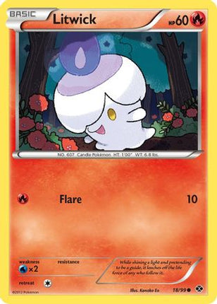 Litwick/99  - Reverse Holofoil Next Destinies - Common
