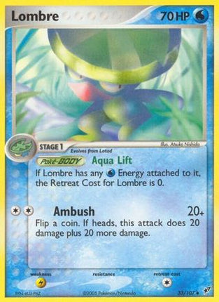Lombre - 033/107/107  Deoxys - Uncommon