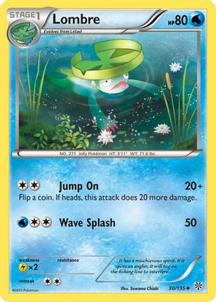 Lombre/135  - Reverse Holofoil Plasma Storm - Uncommon