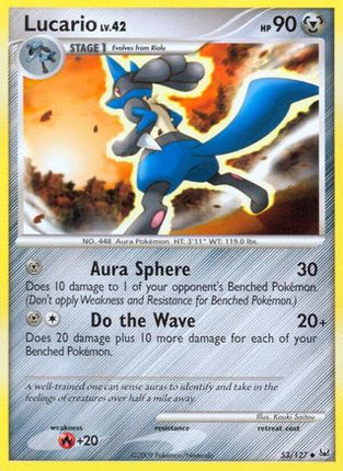 Lucario/127  Platinum - Uncommon