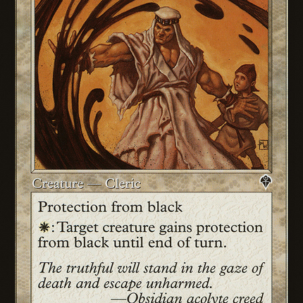 Obsidian Acolyte (INV-022) - Invasion Foil