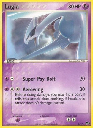 Lugia 002  POP Series 5 - Rare