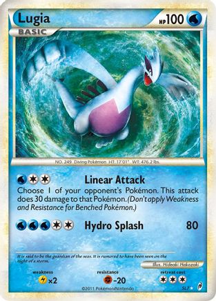 Lugia (Shiny) SL7  - Holofoil Call of Legends - Shiny Holo Rare