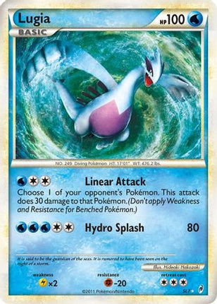 Lugia (Shiny) SL7  - Holofoil Call of Legends - Shiny Holo Rare