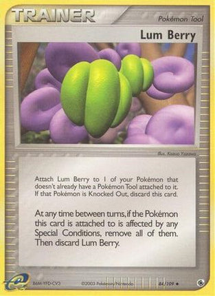Lum Berry/109  Ruby and Sapphire - Uncommon