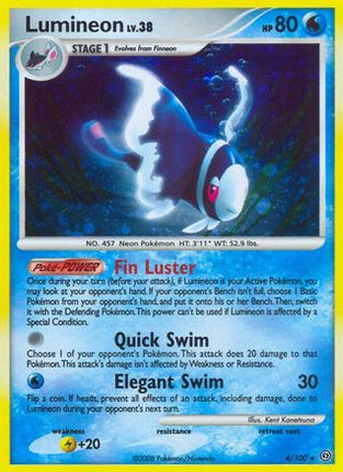 Lumineon/100  - Reverse Holofoil Stormfront - Holo Rare