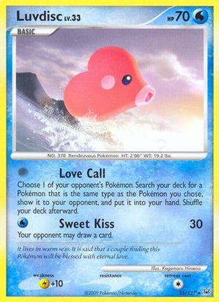 Luvdisc/127  Platinum - Rare
