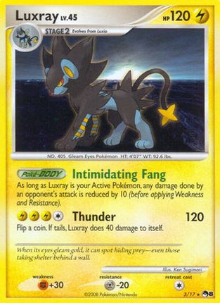 Luxray 003  POP Series 8 - Rare