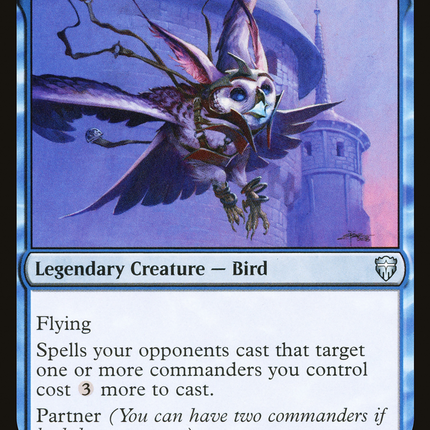 Esior, Wardwing Familiar (CMR-067) - Commander Legends Foil