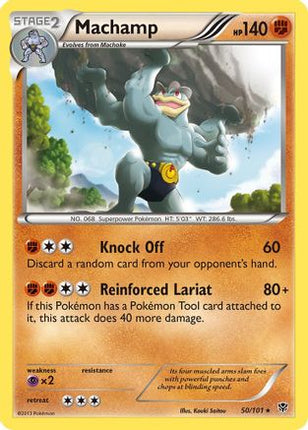 Machamp (50)/101  - Reverse Holofoil Plasma Blast - Rare
