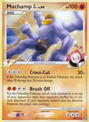 Machamp GL 046/111  - Reverse Holofoil Rising Rivals - Uncommon