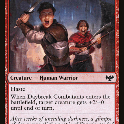 Daybreak Combatants (VOW-153) - Innistrad: Crimson Vow Foil