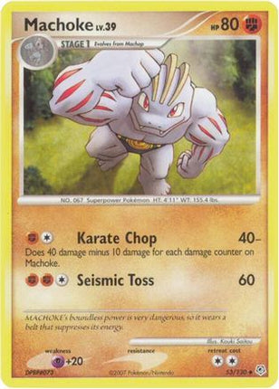 Machoke 053/130  Diamond and Pearl - Uncommon