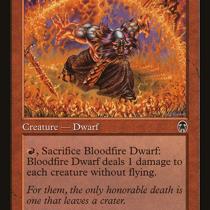 Bloodfire Dwarf (APC-056) - Apocalypse