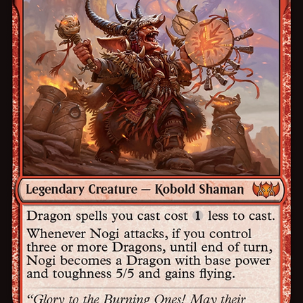 Nogi, Draco-Zealot (TDC-226) - Commander: Tarkir: Dragonstorm
