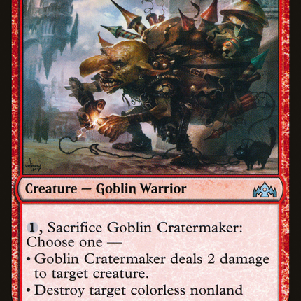 Goblin Cratermaker (GRN-103) - Guilds of Ravnica Foil